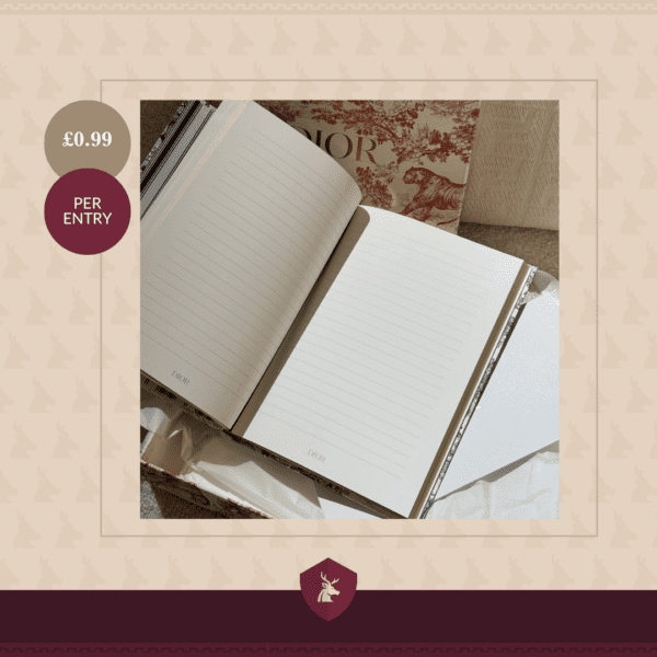 Win a Large Dior Notebook - Image 3