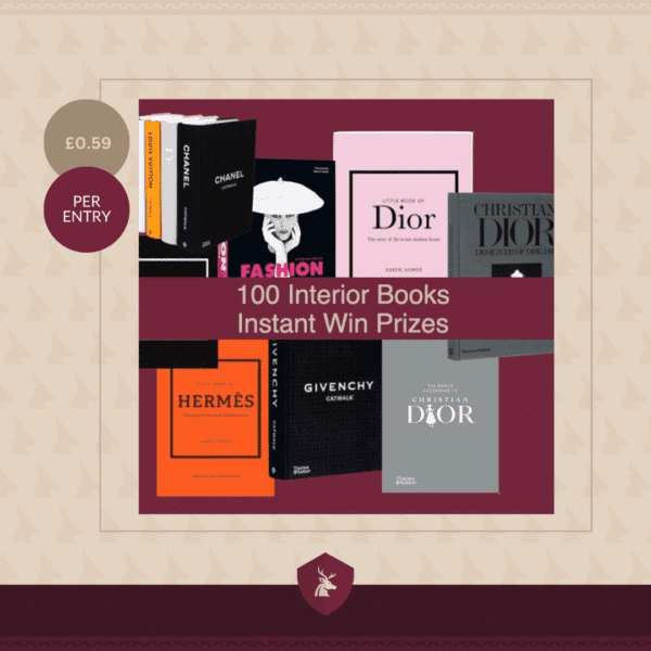 100 Interior Books Instant Win Prizes