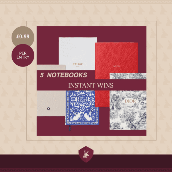 5 Notebooks Instant Win Prizes