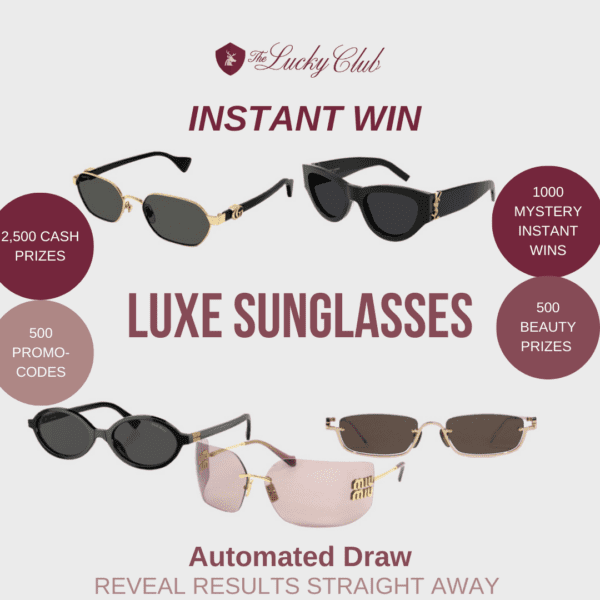 Luxe Sunglasses Instant Win