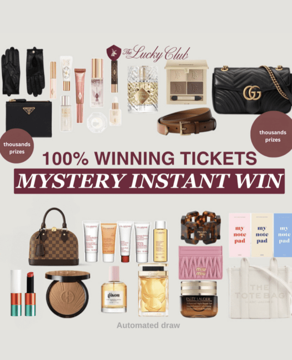 MYSTERY INSTANT WIN – 100% WINNING TICKETS!