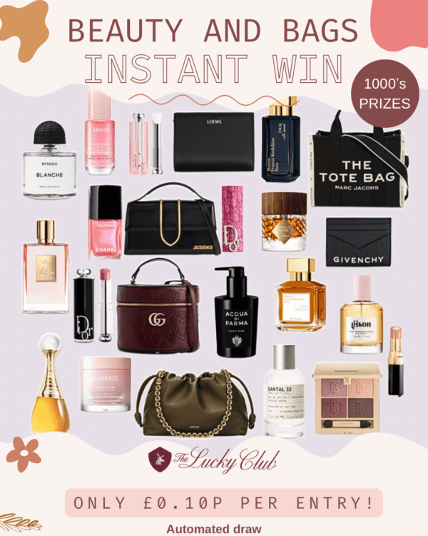 HUGE MYSTERY BEAUTY & BAGS - INSTANT WIN