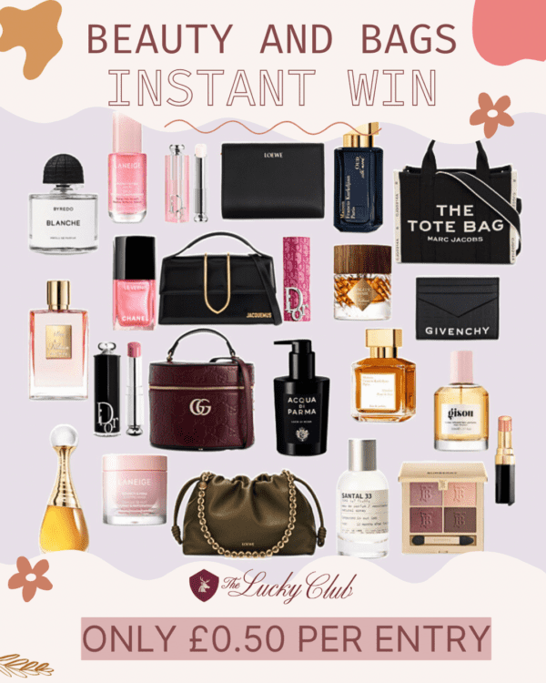 HUGE MYSTERY BEAUTY & BAGS - INSTANT WIN