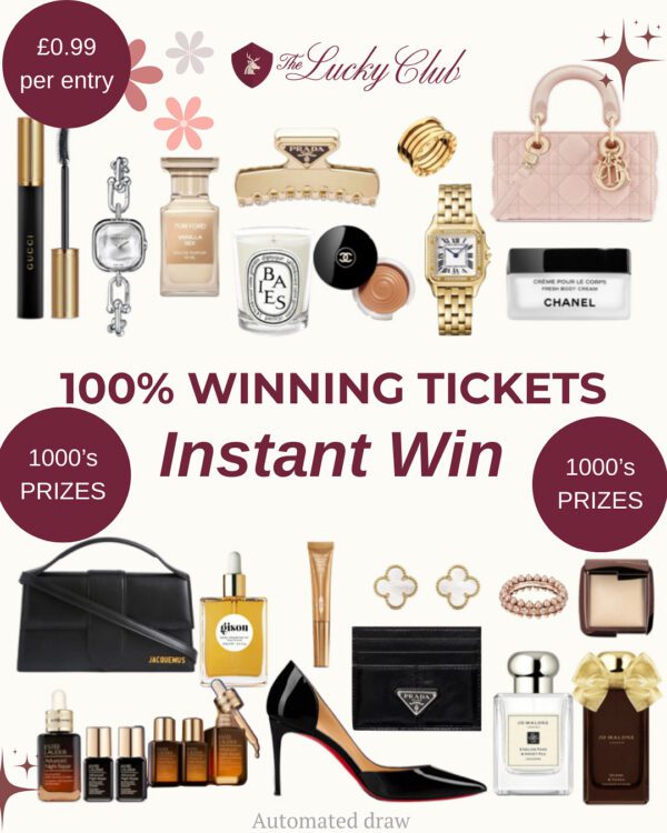 100% WINNING TICKETS — INSTANT WIN