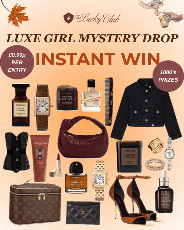 Luxe Girl Mystery Drop Instant Win