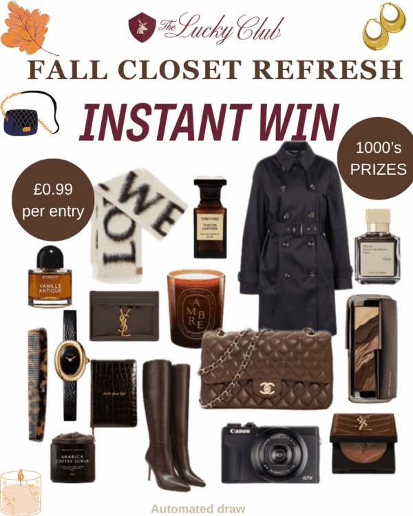 Fall Closet Refresh Instant Win